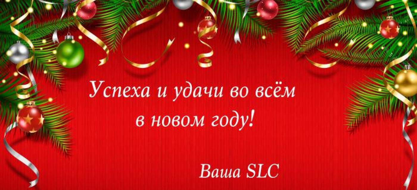 Коллектив SLC от всей души поздравляет Вас с наступающим 2017 годом и Рождеством! 